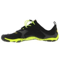Vibram Five Fingers Mens V-Run Vegan Barefoot Shoes - Black Yellow -Shoe Sales Shop Vibram V Run BlkYell jpg03 22