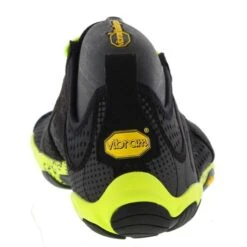 Vibram Five Fingers Mens V-Run Vegan Barefoot Shoes - Black Yellow -Shoe Sales Shop Vibram V Run BlkYell jpg04 22