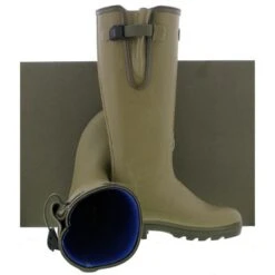 Le Chameau Womens Vierzonord Neoprene Lined Wellies Rain Boots - Vert -Shoe Sales Shop Vierzonord Vert PAIR Extra557141