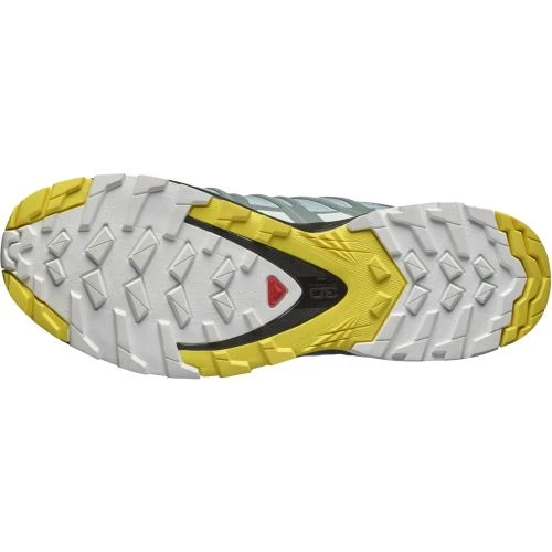 Salomon Womens XA Pro 3D V8 GTX Waterproof Shoes - Zen Blue White Golden Kiwi 6 Salomon Womens XA Pro 3D V8 GTX Waterproof Shoes - Zen Blue White Golden Kiwi - Image 4