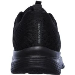 Skechers Womens Graceful Get Connected Wide Fit Trainers - Black Black -Shoe Sales Shop acefulGetConnected Black 3694586