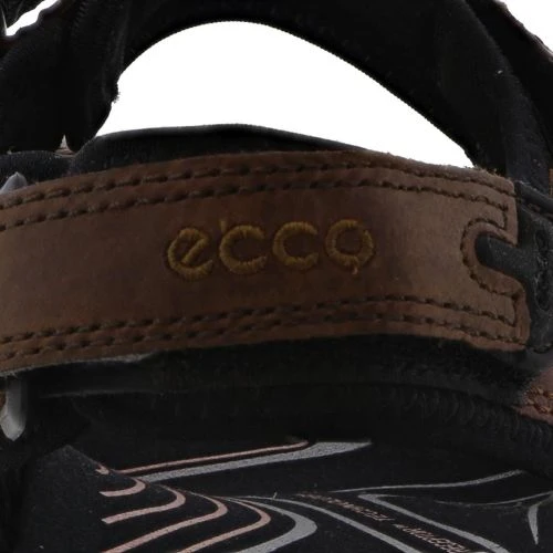 Ecco Shoes Mens Offroad Leather Walking Sandals - Espresso Cocoa Brown Black 10 Ecco Shoes Mens Offroad Leather Walking Sandals - Espresso Cocoa Brown Black - Image 8