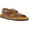 Plakton Mens Saul Malaga Adjustable Slide Sandals - Tan -Shoe Sales Shop alaga 175113 ROBLE225X 02855834