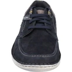 Josef Seibel Mens Anvers 91 Wide Fit Shoes - Indigo Kombi -Shoe Sales Shop bel Anvers91 IndigoKombi 4837270