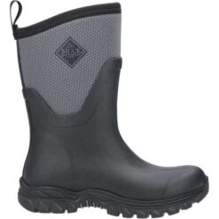 Muck Boots Womens Arctic Sport II Mid Neoprene Wellies - Black Grey 8 Muck Boots Womens Arctic Sport II Mid Neoprene Wellies - Black Grey -Shoe Sales Shop cticSportIIMid BlackGrey 4684292 2