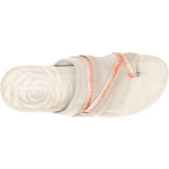 Merrell Womens Terran 3 Cush Slide Toe Post Sandals - Moon Clay -Shoe Sales Shop erran3CushPost MoonClay 6833771