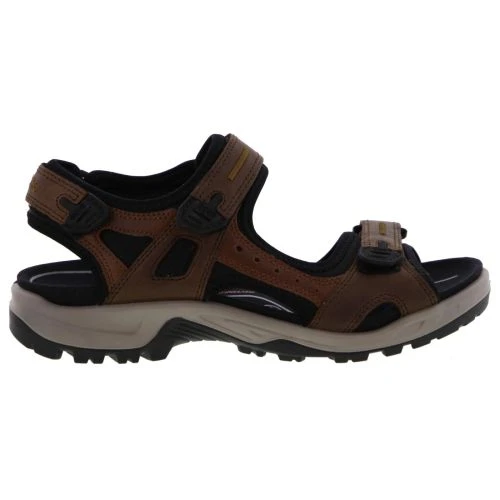 Ecco Shoes Mens Offroad Leather Walking Sandals - Espresso Cocoa Brown Black 4 Ecco Shoes Mens Offroad Leather Walking Sandals - Espresso Cocoa Brown Black - Image 2