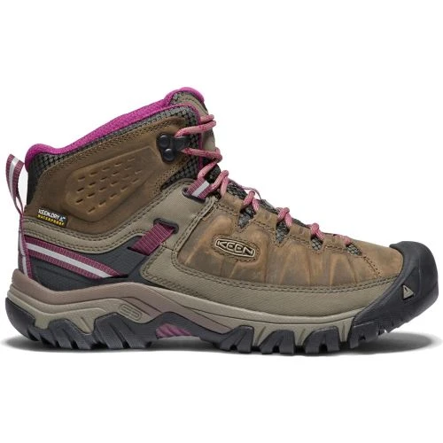 Keen Womens Targhee III Mid WP Waterproof Boots - Weiss Boysenberry 4 Keen Womens Targhee III Mid WP Waterproof Boots - Weiss Boysenberry - Image 2