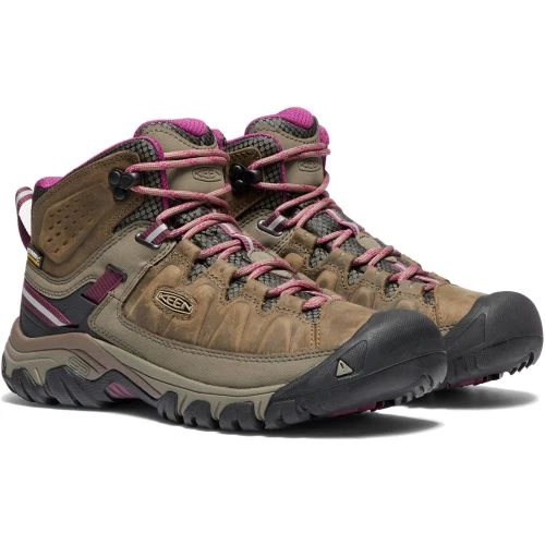 Keen Womens Targhee III Mid WP Waterproof Boots - Weiss Boysenberry 7 Keen Womens Targhee III Mid WP Waterproof Boots - Weiss Boysenberry - Image 5