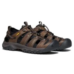 Keen Mens Targhee III Sandal Shoe - Bison Mulch -Shoe Sales Shop gheeIIISandal BisonBrown 1639924 2