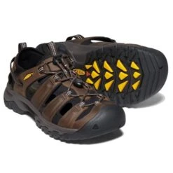 Keen Mens Targhee III Sandal Shoe - Bison Mulch -Shoe Sales Shop gheeIIISandal BisonBrown 2639919 2