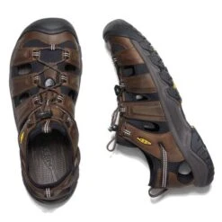 Keen Mens Targhee III Sandal Shoe - Bison Mulch -Shoe Sales Shop gheeIIISandal BisonBrown 5639922 2