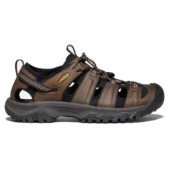 Keen Mens Targhee III Sandal Shoe - Bison Mulch -Shoe Sales Shop gheeIIISandal BisonBrown 6639923 2