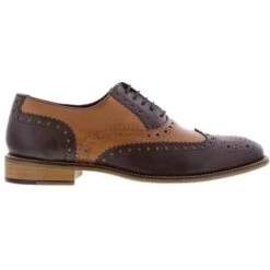 London Brogues Mens Gatsby Shoes - Tan Brown 12 London Brogues Mens Gatsby Shoes - Tan Brown -Shoe Sales Shop gues Gatsby TanBrown SIDE0655438