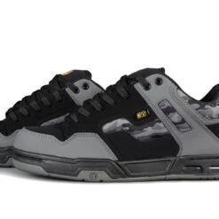 DVS Mens Enduro Heir Skate Shoes - Black Charcoal Camo -Shoe Sales Shop hoes Black Charcoal Camo 3807078 4