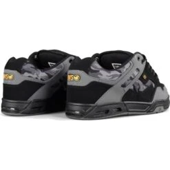 DVS Mens Enduro Heir Skate Shoes - Black Charcoal Camo -Shoe Sales Shop hoes Black Charcoal Camo 4807079 4