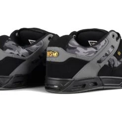DVS Mens Enduro Heir Skate Shoes - Black Charcoal Camo -Shoe Sales Shop hoes Black Charcoal Camo 5807073 4