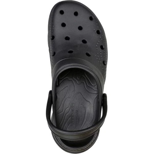 Skechers Mens Arch Fit Valiant Clogs Mules - Black Black 5 Skechers Mens Arch Fit Valiant Clogs Mules - Black Black - Image 3