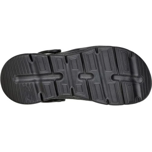 Skechers Mens Arch Fit Valiant Clogs Mules - Black Black 6 Skechers Mens Arch Fit Valiant Clogs Mules - Black Black - Image 4