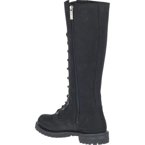 Harley Davidson Womens Lornell 14" Lace Tall Boots - Black 8 Harley Davidson Womens Lornell 14" Lace Tall Boots - Black - Image 6