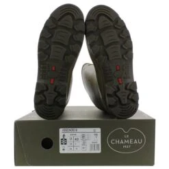 Le Chameau Mens Vierzonord Neoprene Lined Wellies Rain Boots - Vert -Shoe Sales Shop ierzonordM Vert SOLE Extra557123