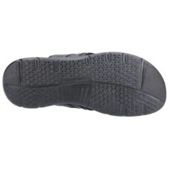 Hush Puppies Mens Connor Sandals - Black -Shoe Sales Shop ies ConnorFlipFlop Black 3830160