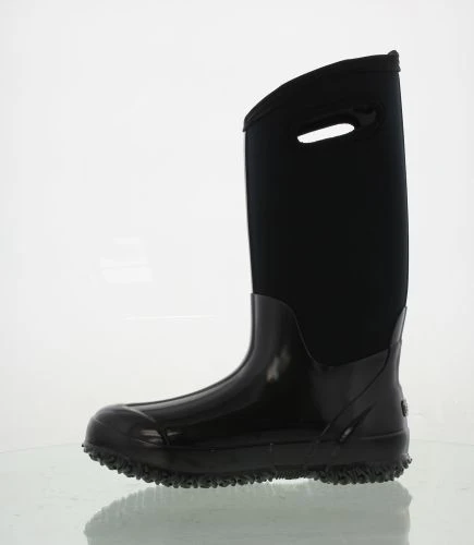 Bogs Womens Classic High Handles Neoprene Wellies - Black Smooth 9 Bogs Womens Classic High Handles Neoprene Wellies - Black Smooth - Image 7