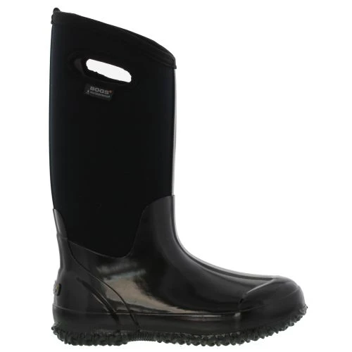 Bogs Womens Classic High Handles Neoprene Wellies - Black Smooth 10 Bogs Womens Classic High Handles Neoprene Wellies - Black Smooth - Image 8