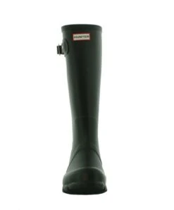 Hunter Womens Original Tall Wellies Rain Boots - Dark Olive -Shoe Sales Shop inalTallMono DkOlive jpg03656508 7