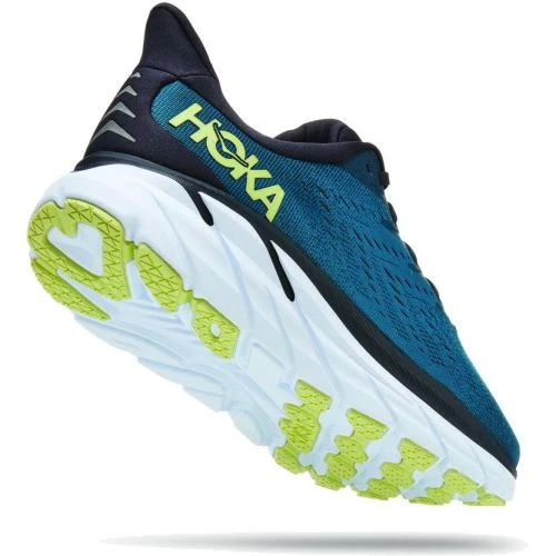 Hoka Mens Clifton 8 Running Shoes - Blue Coral Butterfly 5 Hoka Mens Clifton 8 Running Shoes - Blue Coral Butterfly - Image 3