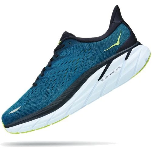 Hoka Mens Clifton 8 Running Shoes - Blue Coral Butterfly 6 Hoka Mens Clifton 8 Running Shoes - Blue Coral Butterfly - Image 4
