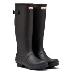 Hunter Womens Original Back Adjustable Wellies Rain Boots - Black 10 Hunter Womens Original Back Adjustable Wellies Rain Boots - Black -Shoe Sales Shop lBackAdjustable AllBlack 3553779