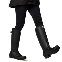 Hunter Womens Original Back Adjustable Wellies Rain Boots - Black 13 Hunter Womens Original Back Adjustable Wellies Rain Boots - Black -Shoe Sales Shop lBackAdjustable AllBlack 6553797