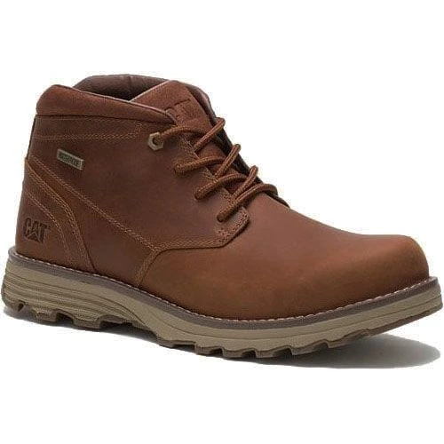 Caterpillar Mens Elude Waterproof Ankle Boots - Brown Sugar 4 Caterpillar Mens Elude Waterproof Ankle Boots - Brown Sugar - Image 2