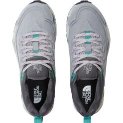 North Face Womens Vectiv Exploris Futurelight Waterproof Walking Shoes - Meld Grey Vanadis -Shoe Sales Shop lorisFutureLight GyVanGy 3758998