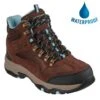 Skechers Womens Trego Base Camp Wide Fit Waterproof Walking Boots - Chocolate -Shoe Sales Shop mpeWide Chocolate MainWtpf739905 1