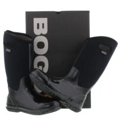 Bogs Womens Classic High Handles Neoprene Wellies - Black Smooth 26 Bogs Womens Classic High Handles Neoprene Wellies - Black Smooth -Shoe Sales Shop ndles BlkSmooth PAIR Extra651930 8