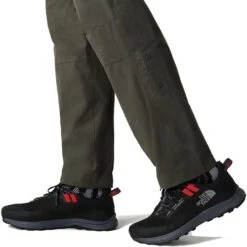 North Face Mens Cragstone Waterproof Walking Shoes - TNF Black Vandis Grey -Shoe Sales Shop neMens TNFBlackVanadisGy 2826724