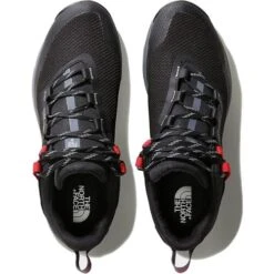 North Face Mens Cragstone Waterproof Walking Shoes - TNF Black Vandis Grey -Shoe Sales Shop neMens TNFBlackVanadisGy 4826726