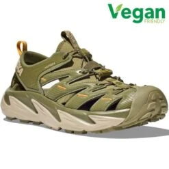 Hoka Mens Hopara Walking Sandals - Avocado Oxford Tan