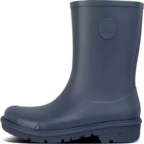 Fitflop Womens Wonderwelly Short Wellington Boots - Midnight Navy 4 Fitflop Womens Wonderwelly Short Wellington Boots - Midnight Navy - Image 2