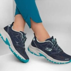 Skechers Womens Hillcrest Pure Escapade Trail Trainers - Navy Turquoise 13 Skechers Womens Hillcrest Pure Escapade Trail Trainers - Navy Turquoise -Shoe Sales Shop reEscapade NavyTurquoise 2788344