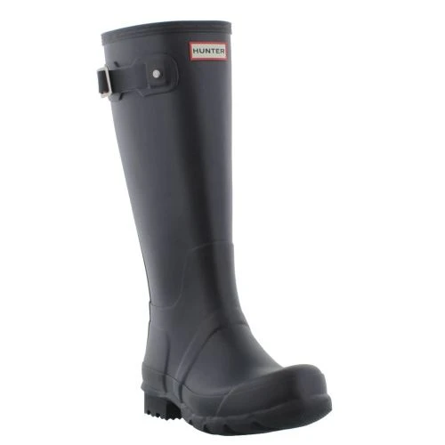 Hunter Mens New Original Tall Wellies Rain Boots - Navy 8 Hunter Mens New Original Tall Wellies Rain Boots - Navy - Image 6