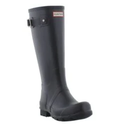 Hunter Womens Original Tall Wellies Rain Boots - Navy -Shoe Sales Shop riginalTallMono Navy jpg01656519 7