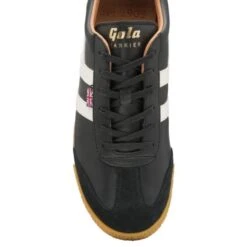 Gola Made In England Mens Harrier Elite Trainers - Black Off White 11 Gola Made In England Mens Harrier Elite Trainers - Black Off White -Shoe Sales Shop rrierElite BlackOffWhite 5787625