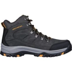 Skechers Mens Relment Daggett Water Repellent Boots - Charcoal -Shoe Sales Shop s RelmentDaggett Daggett 5801953