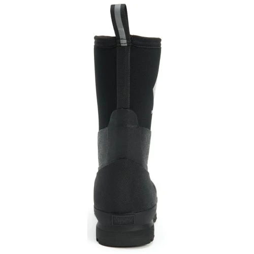 Muck Boots Unisex Chore Classic Mid Wellington Boots - Black 5 Muck Boots Unisex Chore Classic Mid Wellington Boots - Black - Image 3