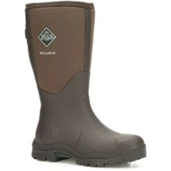 Muck Boots Womens Wetland XF Wide Calf Wellington Boots - Brown -Shoe Sales Shop ts WomensWetlandXF Brown 2817279