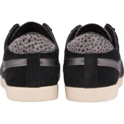 Gola Womens Bullet Savanna Trainers - Black Cheetah Pewter -Shoe Sales Shop vanna BlackCheetahPewter 4666502