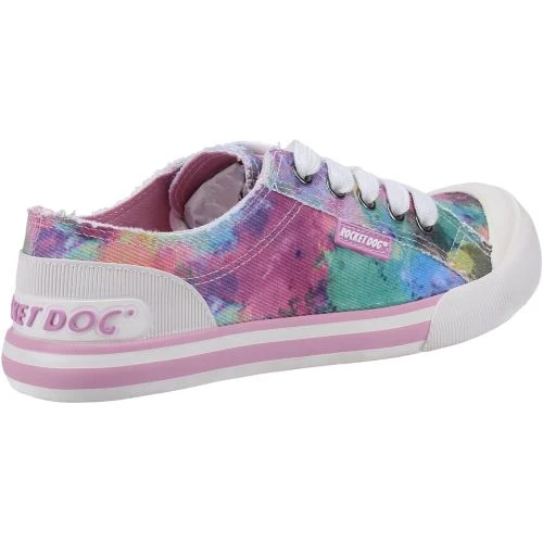Rocket Dog Womens Jazzin Candy Trainers - Pink Multi 4 Rocket Dog Womens Jazzin Candy Trainers - Pink Multi - Image 2